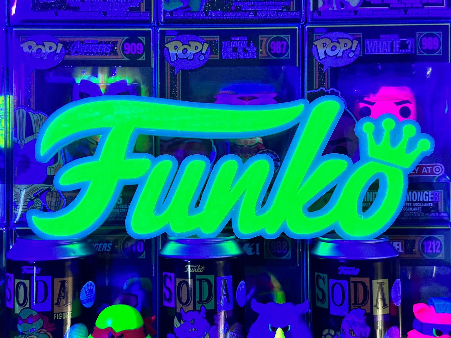 Double Glow Funko Logo Fansign