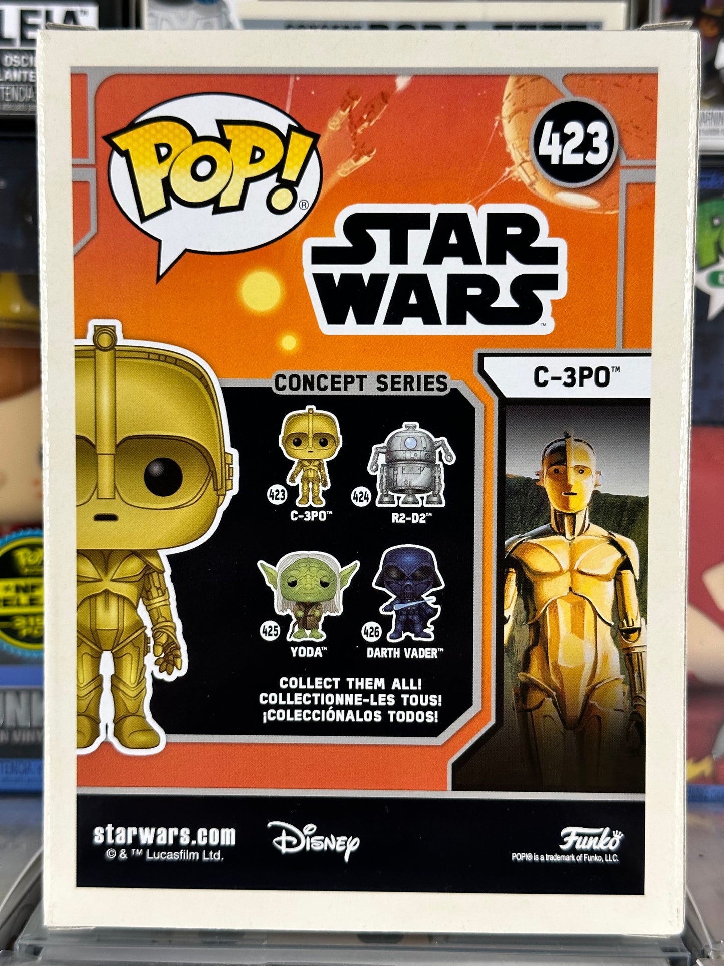 Star Wars - Serie conceptual C-3PO (423)