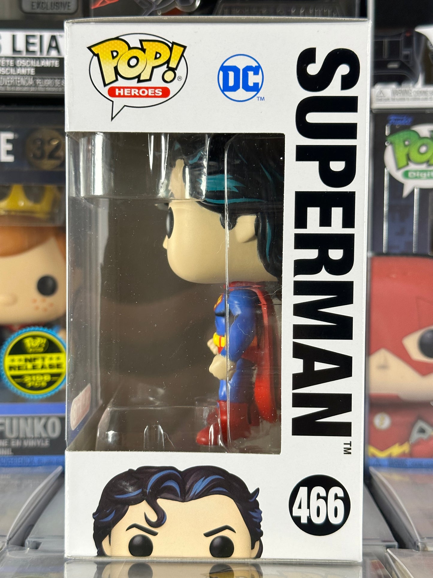 Liga de la Justicia de DC - Superman (Cel Shading) (466) Exclusivo de Target