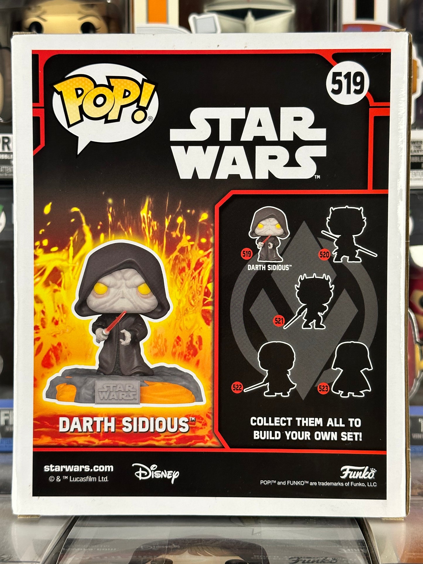 Star Wars - Red Saber Series Volume 1 - Darth Sidious (519)