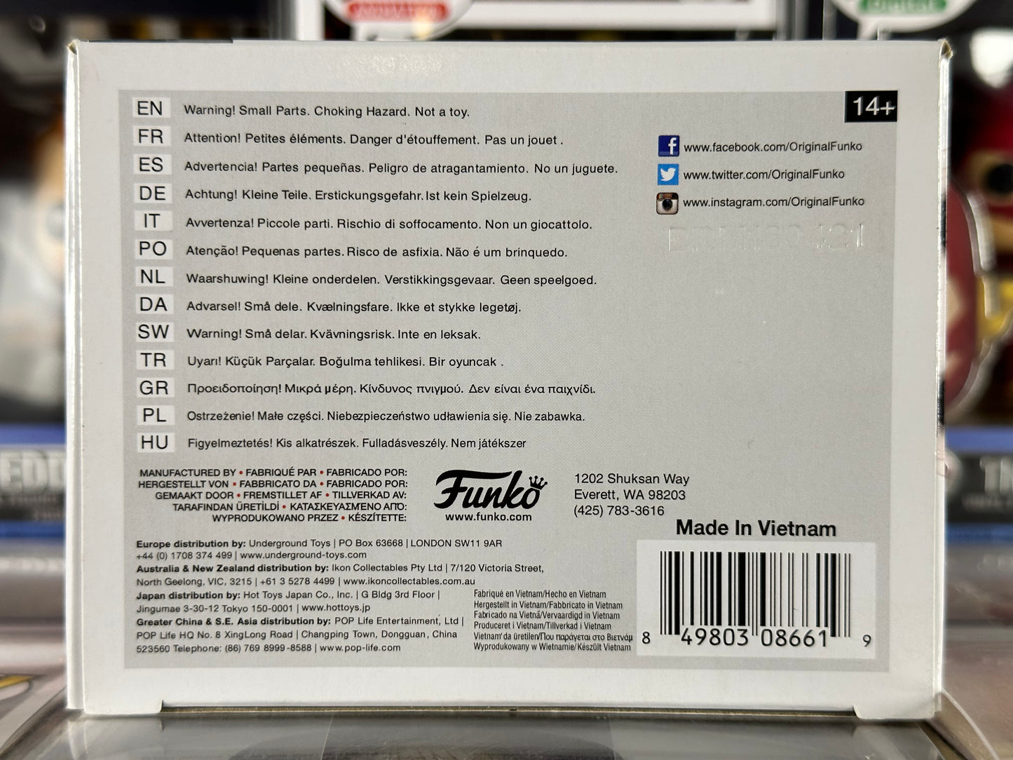 DC Suicide Squad - The Joker (Suit) (107) Walmart Exclusive Vaulted