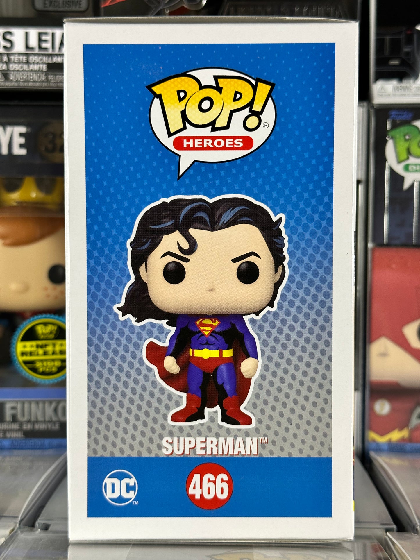 Liga de la Justicia de DC - Superman (Cel Shading) (466) Exclusivo de Target