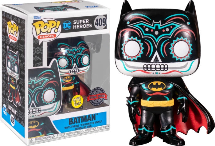 DC Super Heroes - Batman (Dia De Los DC) (Glow in the Dark) (409)