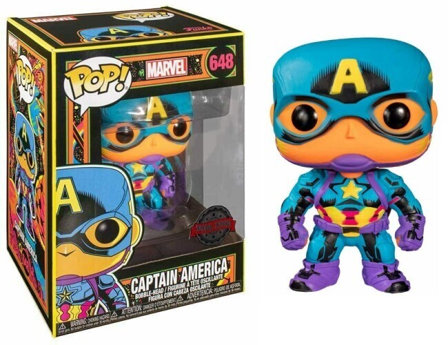 Marvel - Captain America (Blacklight) (648)