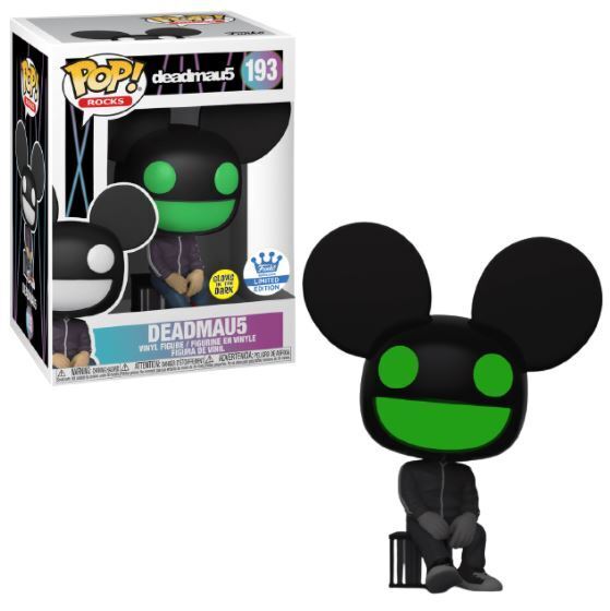 Pop! Rocks - Deadmau5 (Glow in the Dark) (193) Funko Shop Exclusive