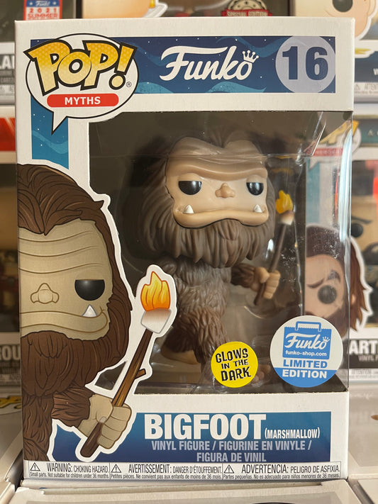 Public Domain - Bigfoot (Glow in the Dark) (16) Funko Shop Vaulted
