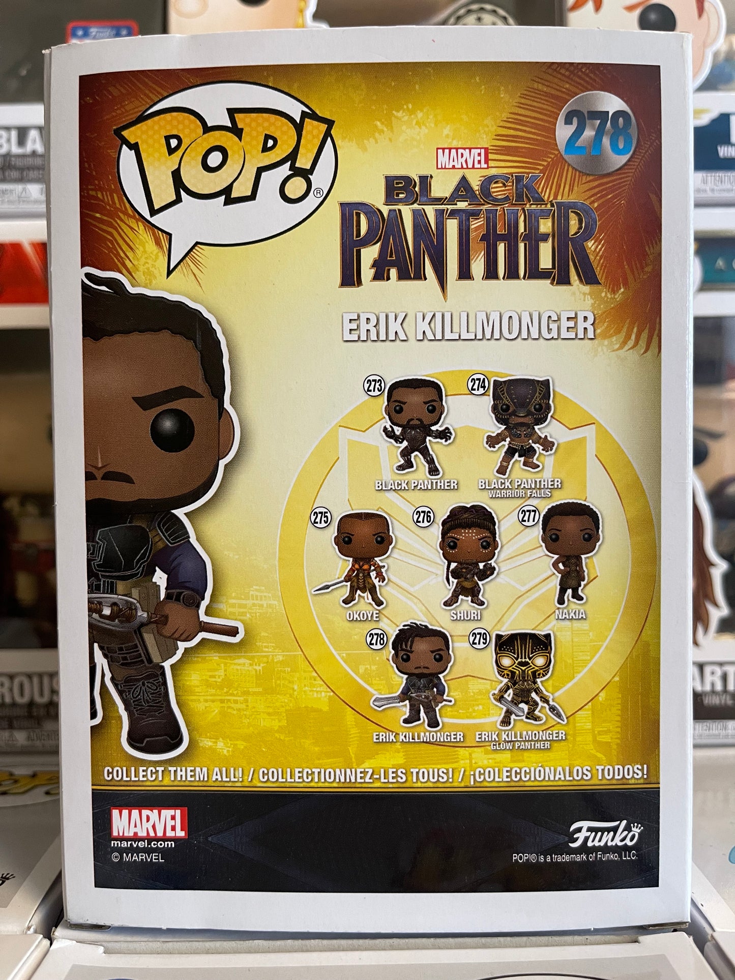 Marvel Pantera Negra - Erik Killmonger (278)
