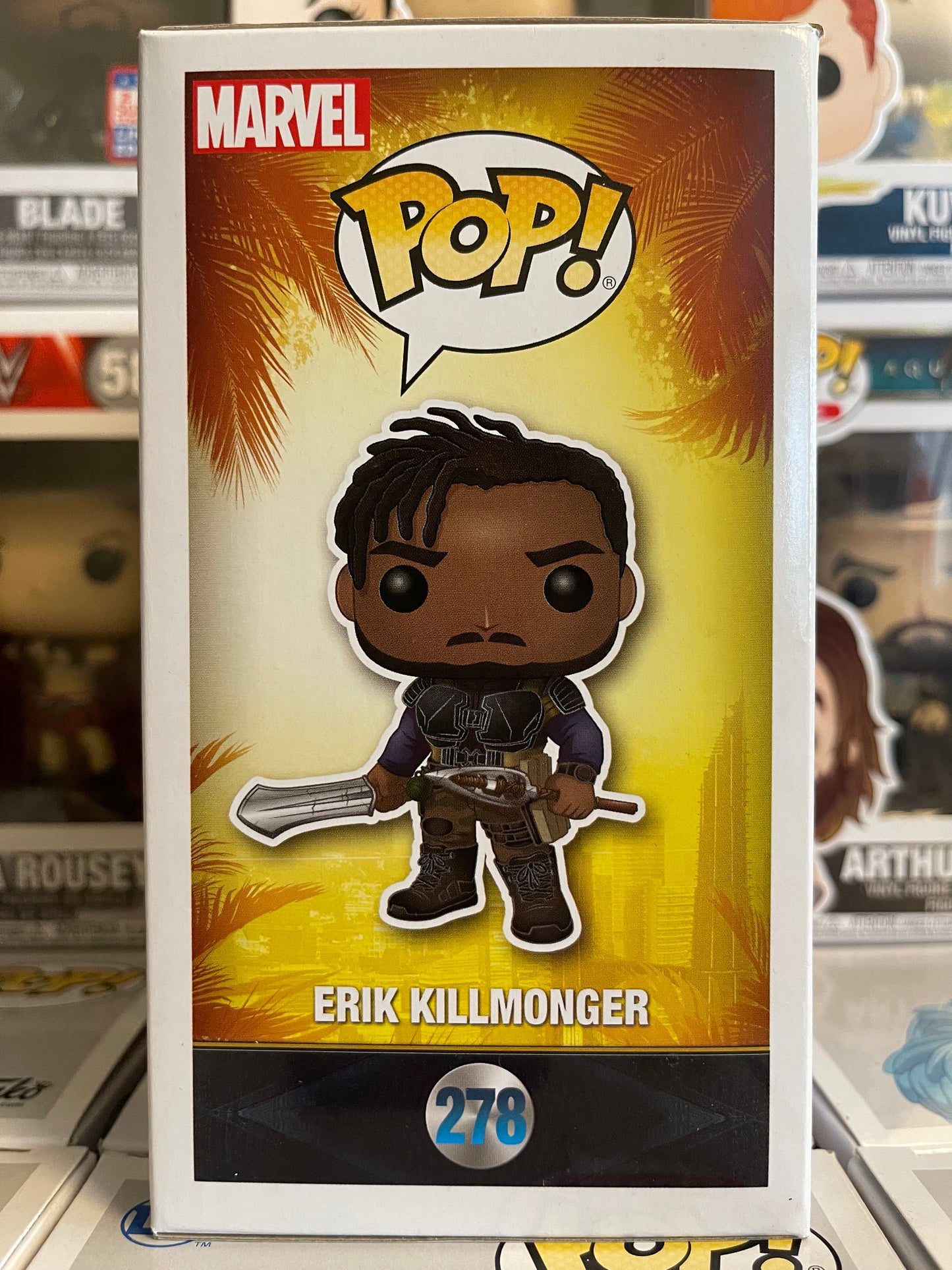Marvel Pantera Negra - Erik Killmonger (278)