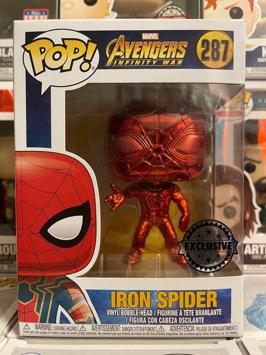 Marvel Avengers Infinity War - Iron Spider (Red Chrome) (287) Vaulted