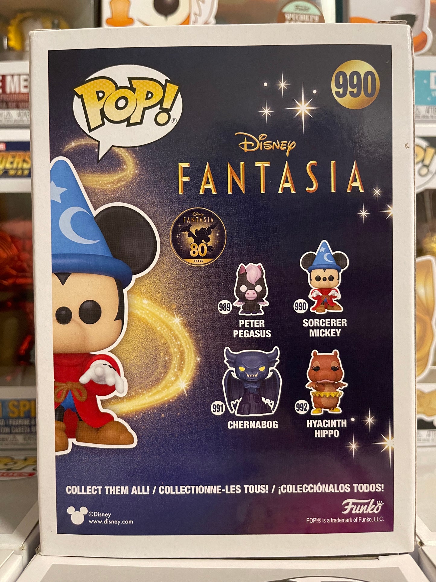 Disney Fantasia - Sorcerer Mickey (Diamond) (990) Popcultcha