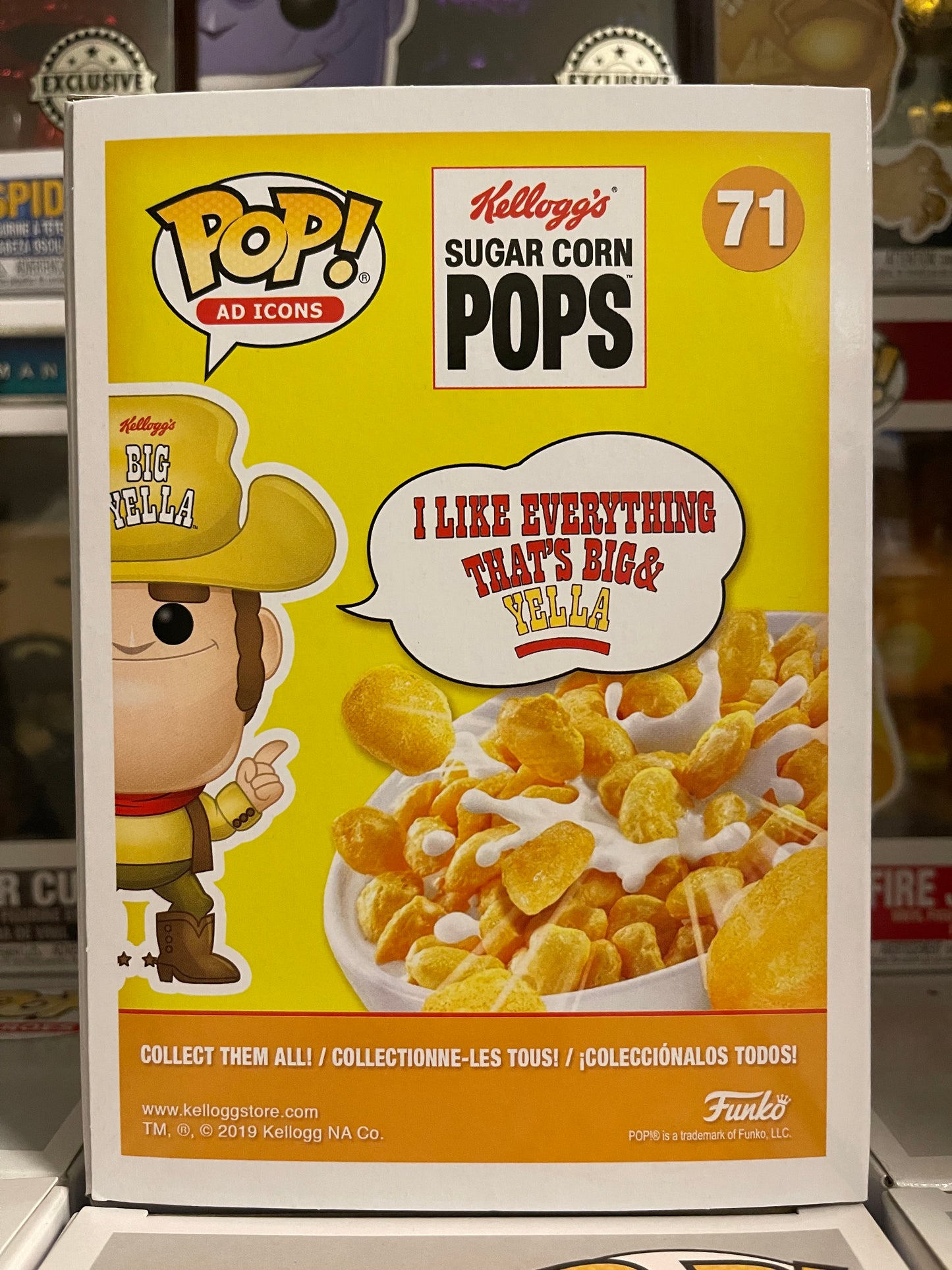 Kellogg's - Big Yella (71) Funko Shop Vaulted