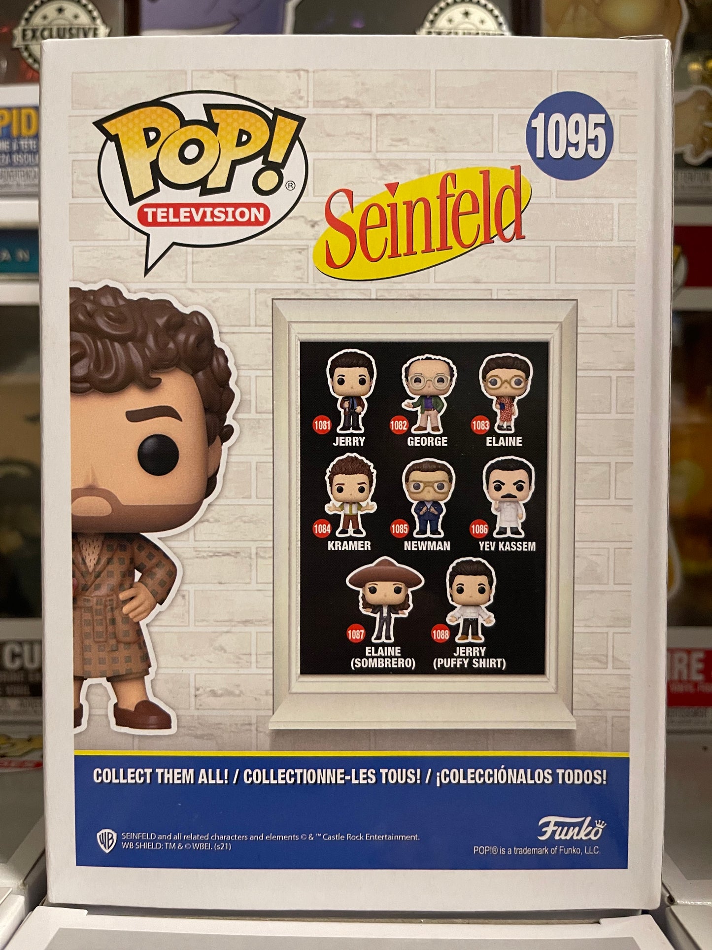 Seinfeld - Kramer (with Sandwich) (1095) Popcultcha