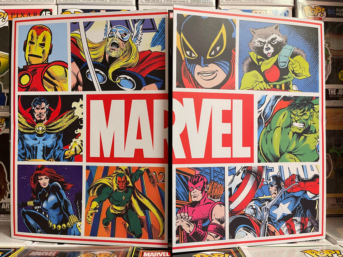 Calendario de Adviento 2019: 80.º aniversario de Marvel, 24 piezas Minis abovedadas