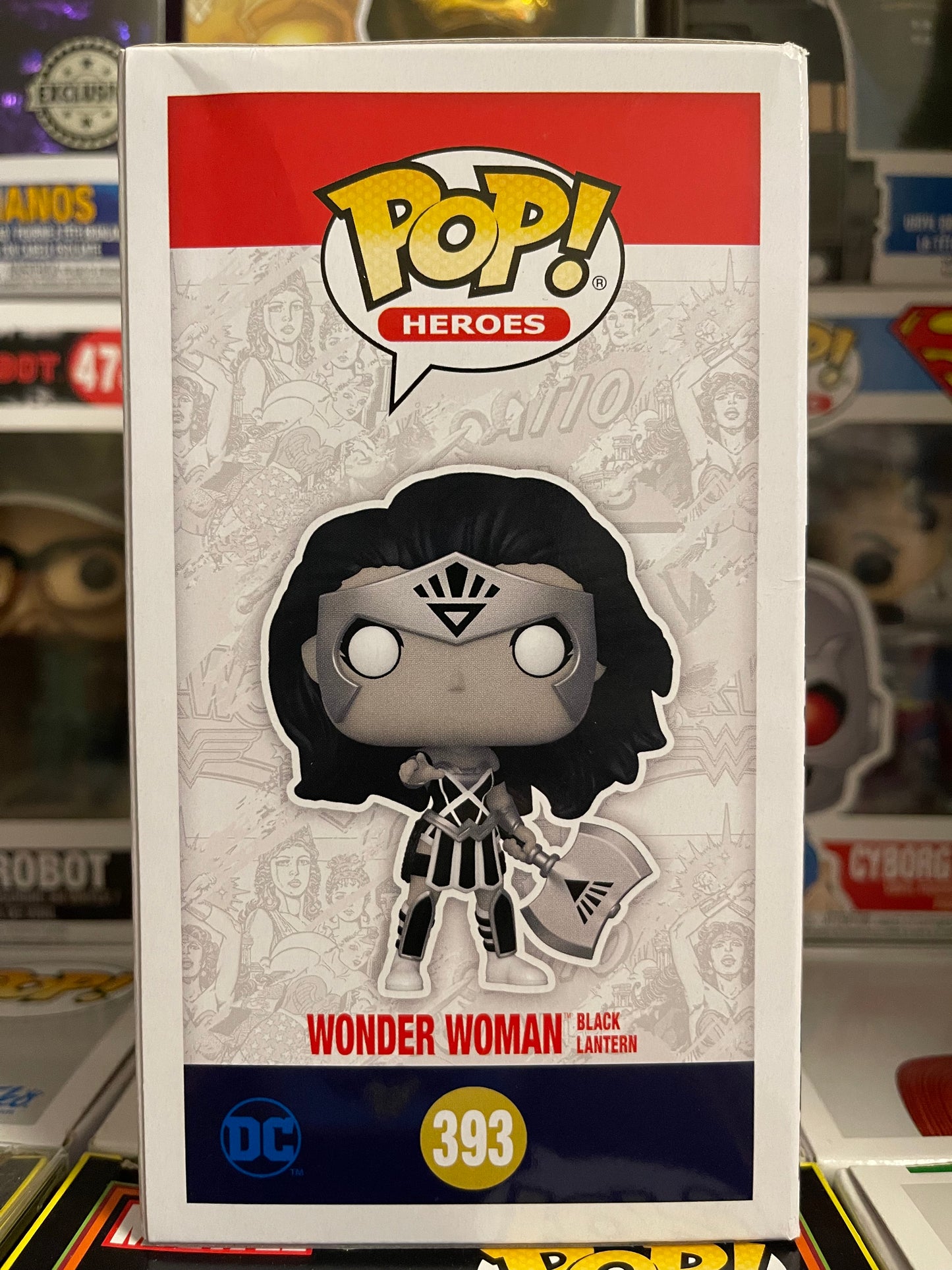 DC Wonder Woman - Wonder Woman Black Lantern (Glow in the Dark) (393)
