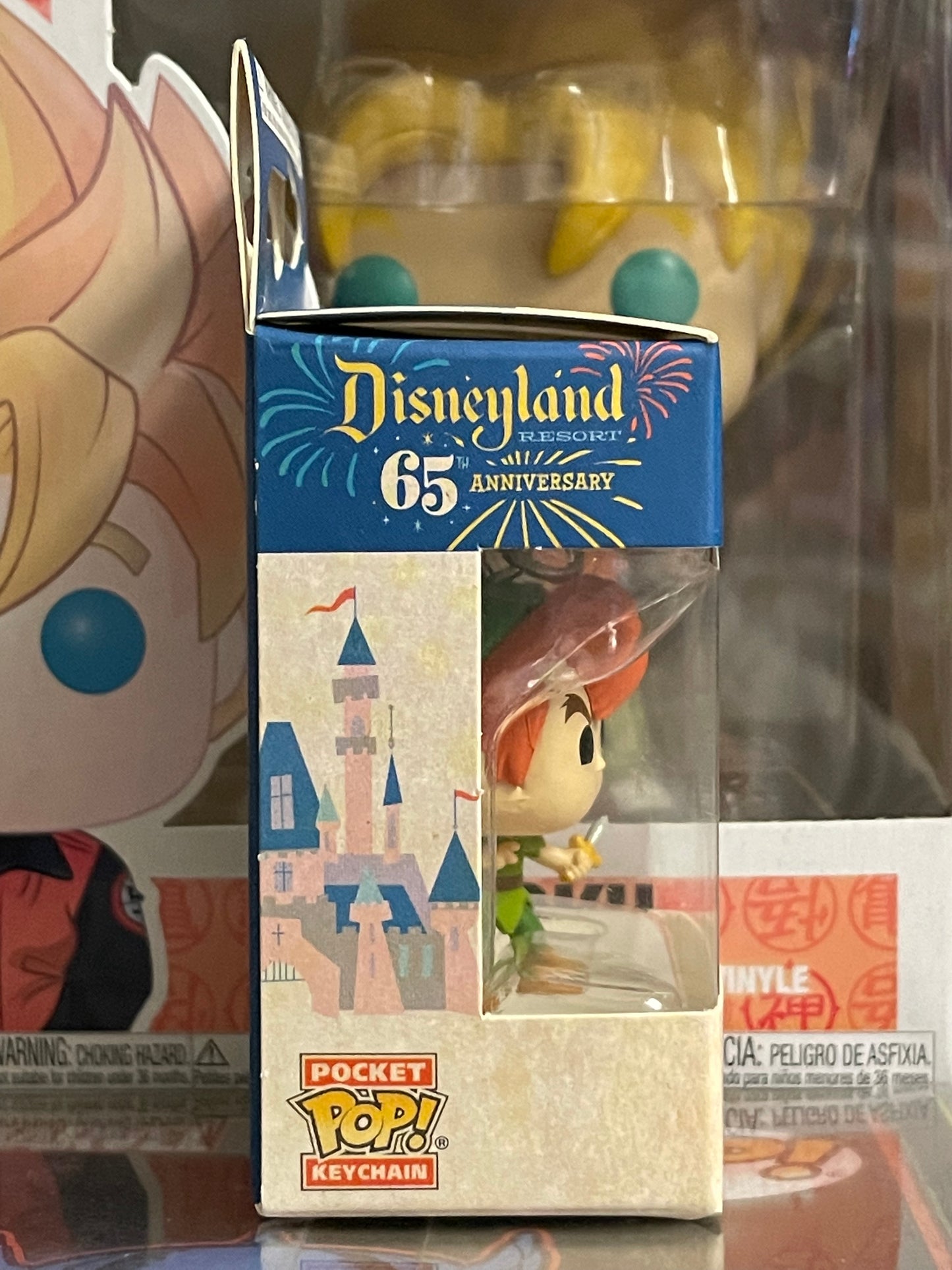 Disneyland Resort 65th Anniversary - Peter Pan Pocket Pop! Keychain