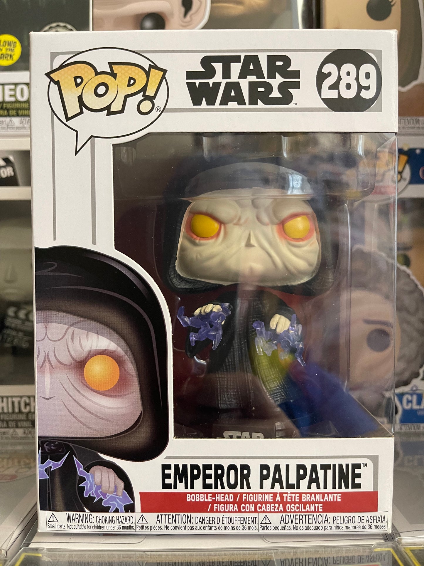Star Wars - Emperador Palpatine (Carga Eléctrica) (289)