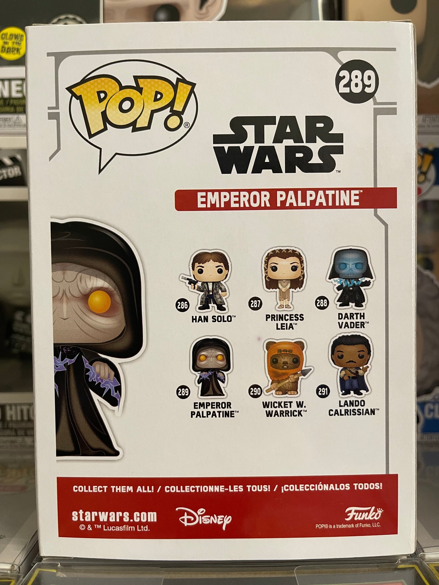 Star Wars - Emperador Palpatine (Carga Eléctrica) (289)