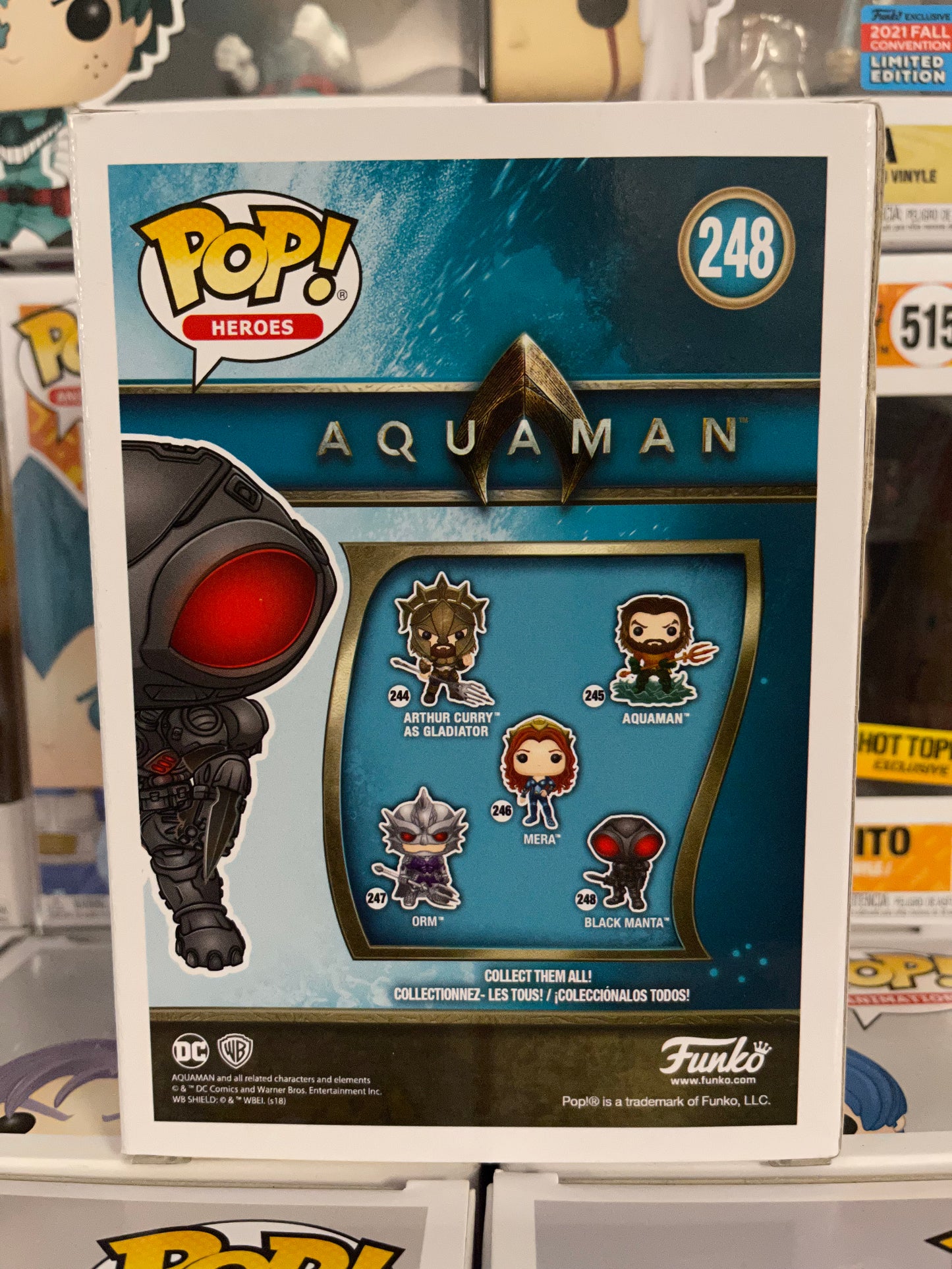 DC Aquaman - Black Manta (Metallic Black) (248) Vaulted