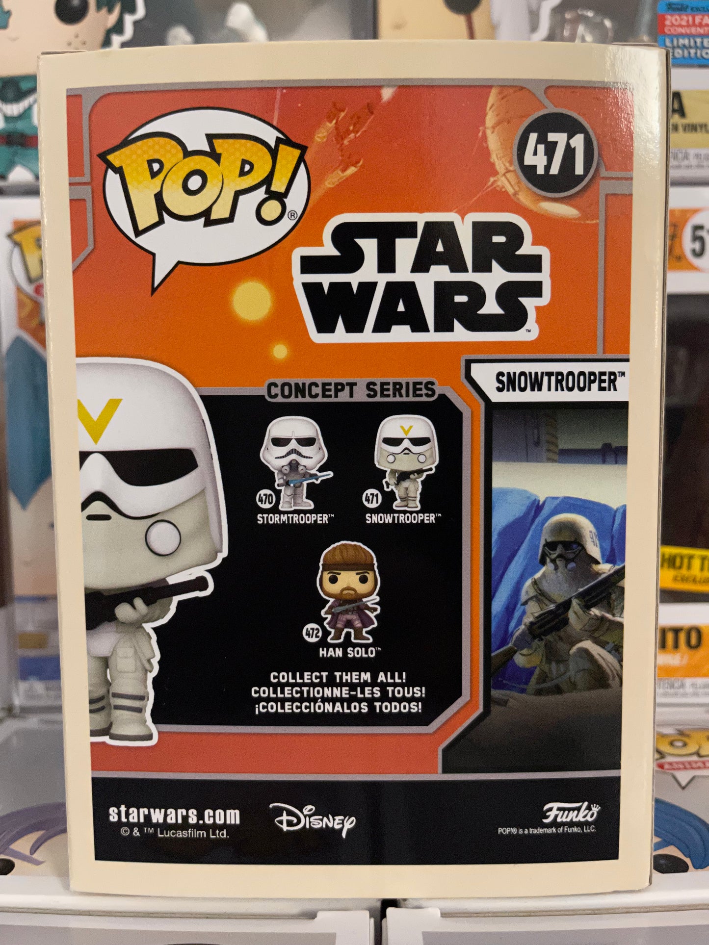 Star Wars - Serie conceptual Snowtrooper (471)