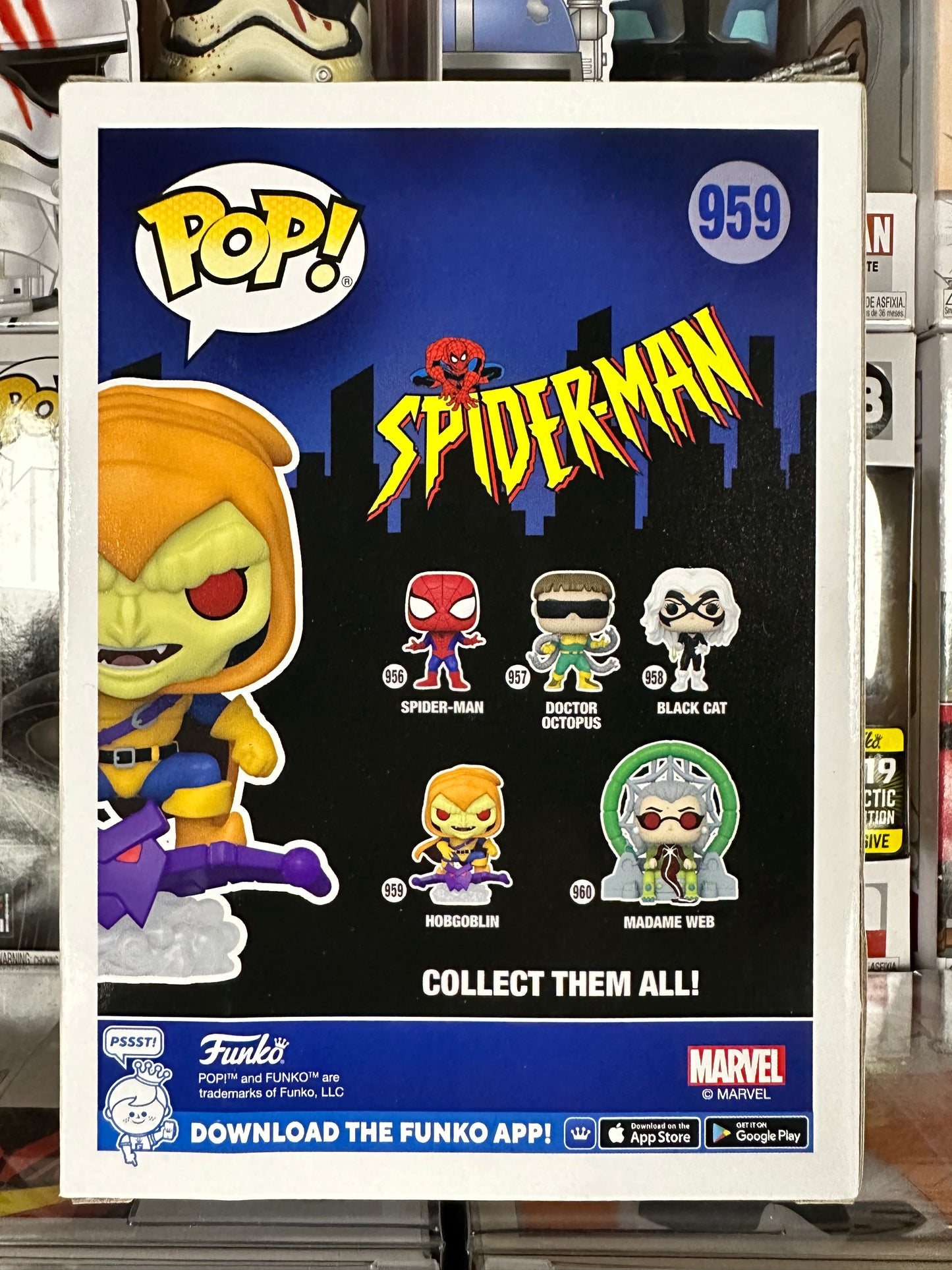 Marvel - Hobgoblin (Brilla en la oscuridad) (959) Exclusivo de Target