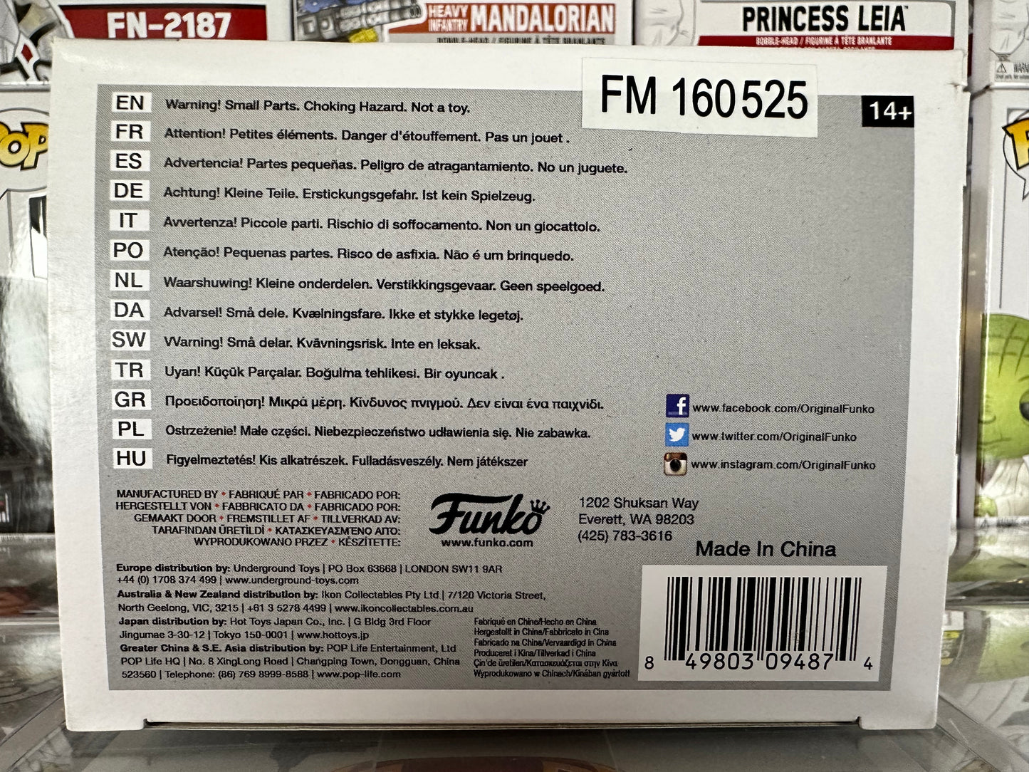 Duck Dodgers - Duck Dodgers (Green) (Glow in the Dark) (127) Funko Shop Exclusive Vaulted