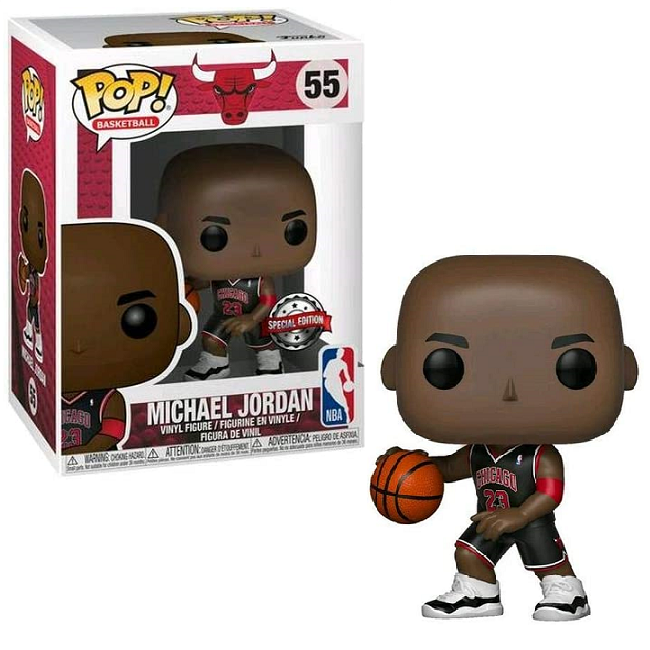 Pop Basketball - Michael Jordan (Black Alternate Jersey) (55) Vaulted