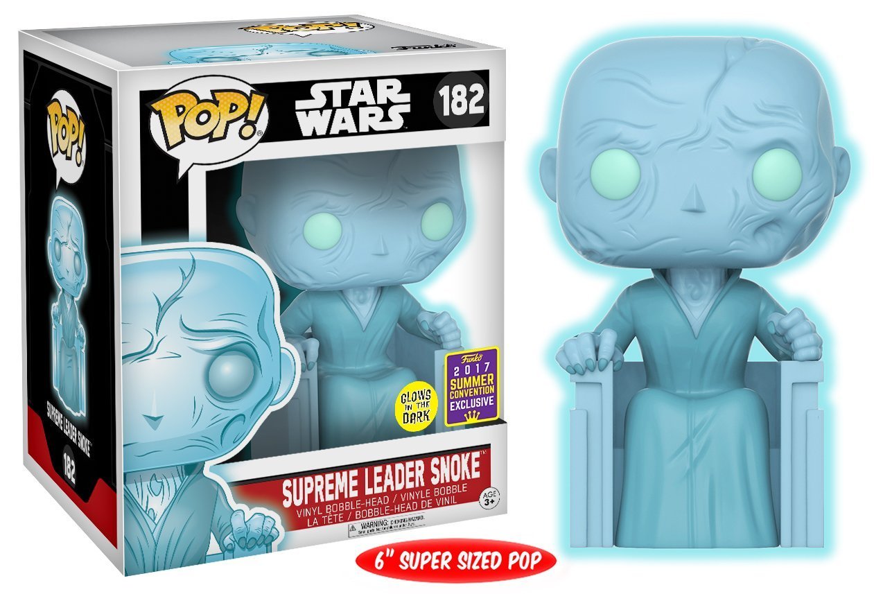 Star Wars - 6" - Líder Supremo Snoke (Brilla en la Oscuridad) (Convención de Verano) (182) Bóveda