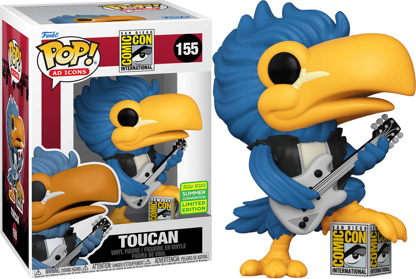 SDCC - Rocker Toucan (155) Funko Shop