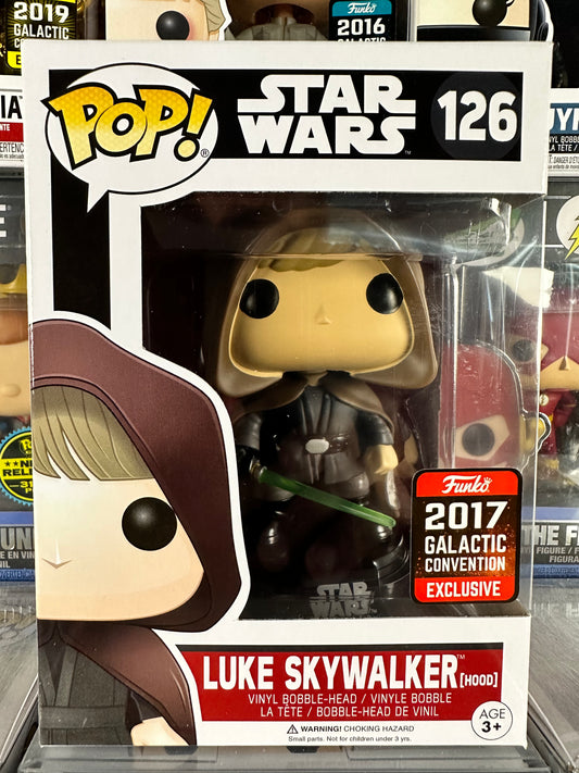 Star Wars - Luke Skywalker (Encapuchado) (126) (Exclusivo de la Convención Galáctica 2017) Bóveda