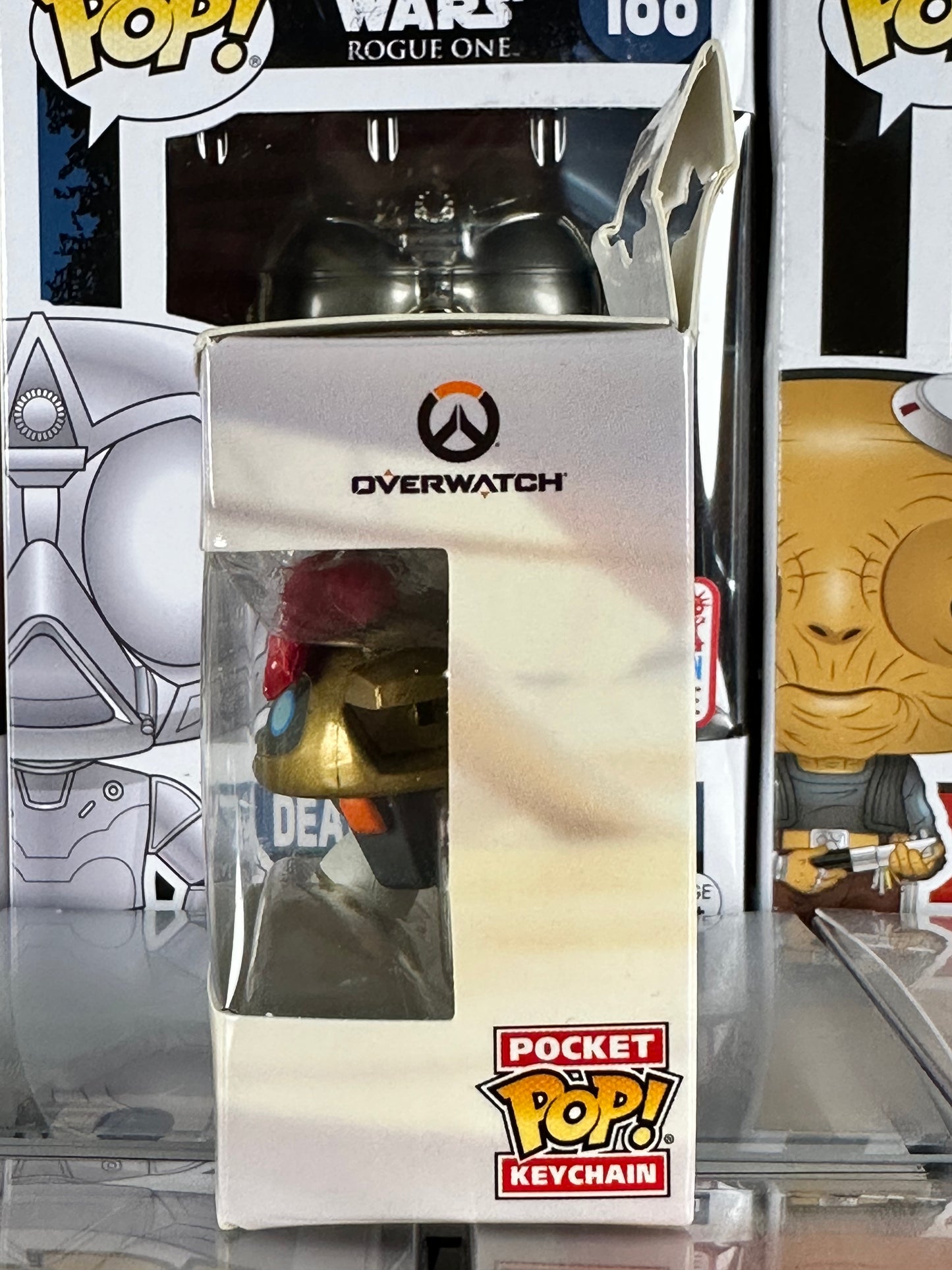 Overwatch - Snowball Pocket Pop! Keychain Vaulted