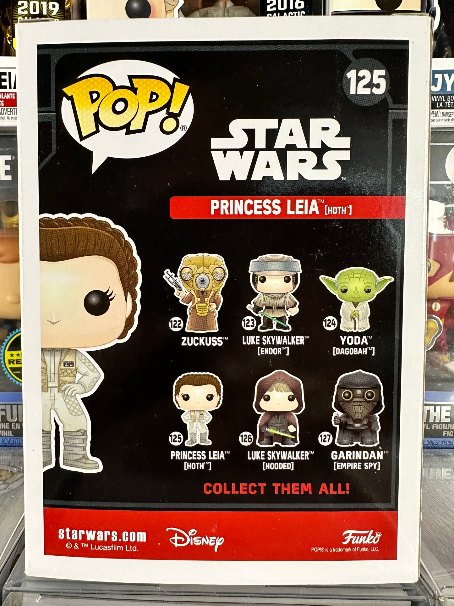 Star Wars - Princesa Leia (Hoth) (125) (Exclusivo de la Convención Galáctica 2017) Bóveda