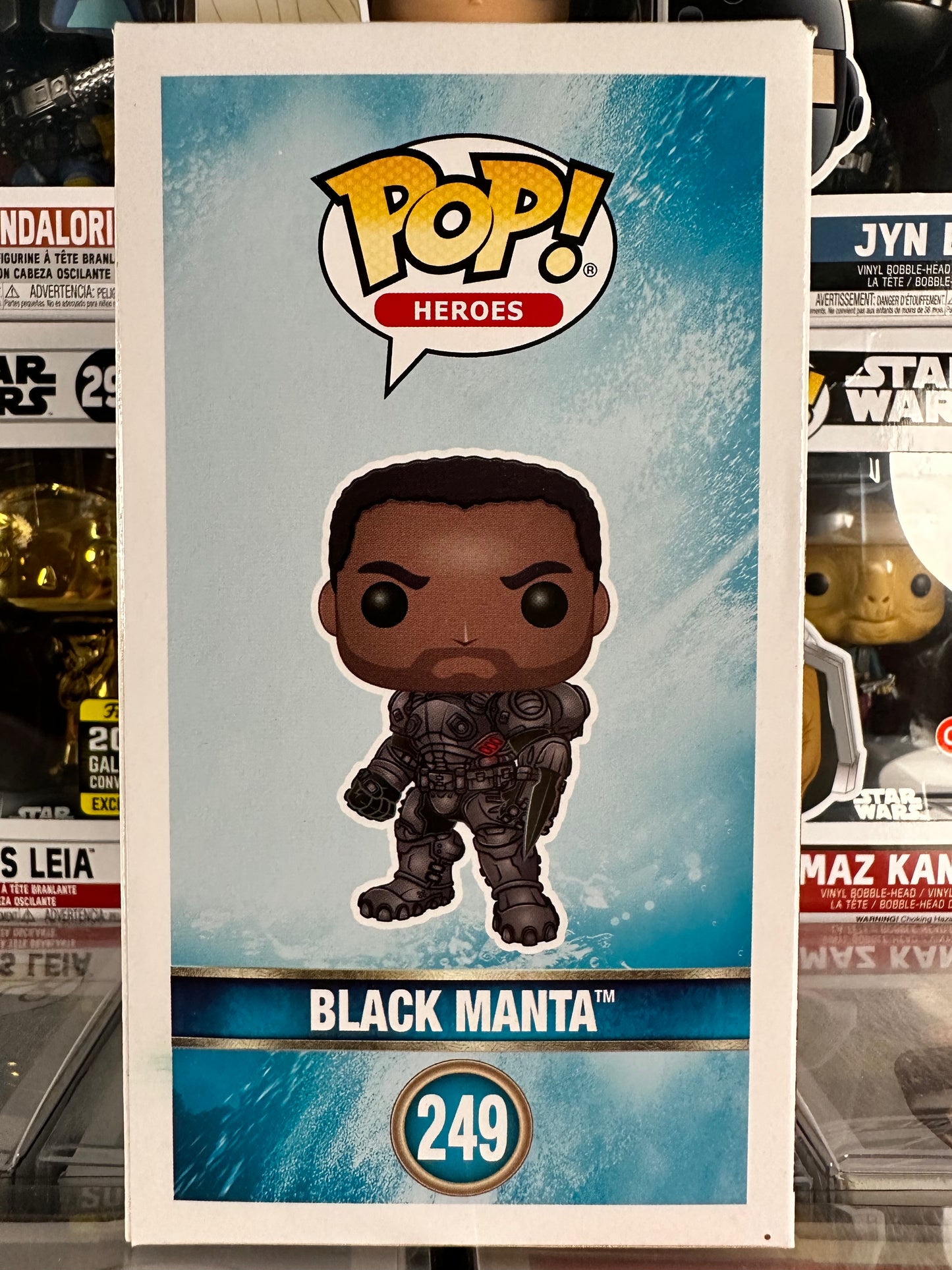 DC Aquaman - Black Manta (Unmasked) (249) Vaulted