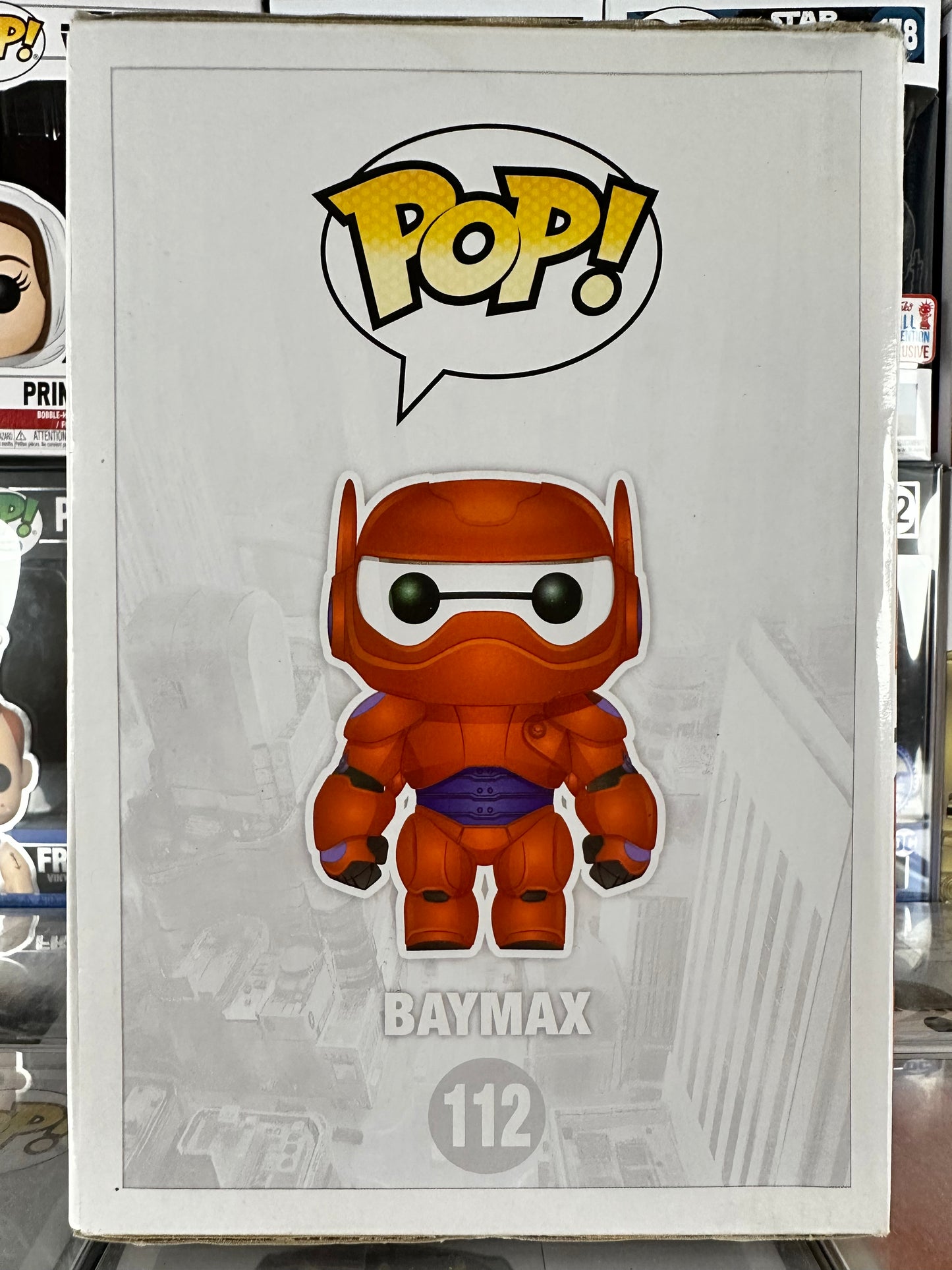 Big Hero 6 - 6" - Baymax (blindado) (112) abovedado