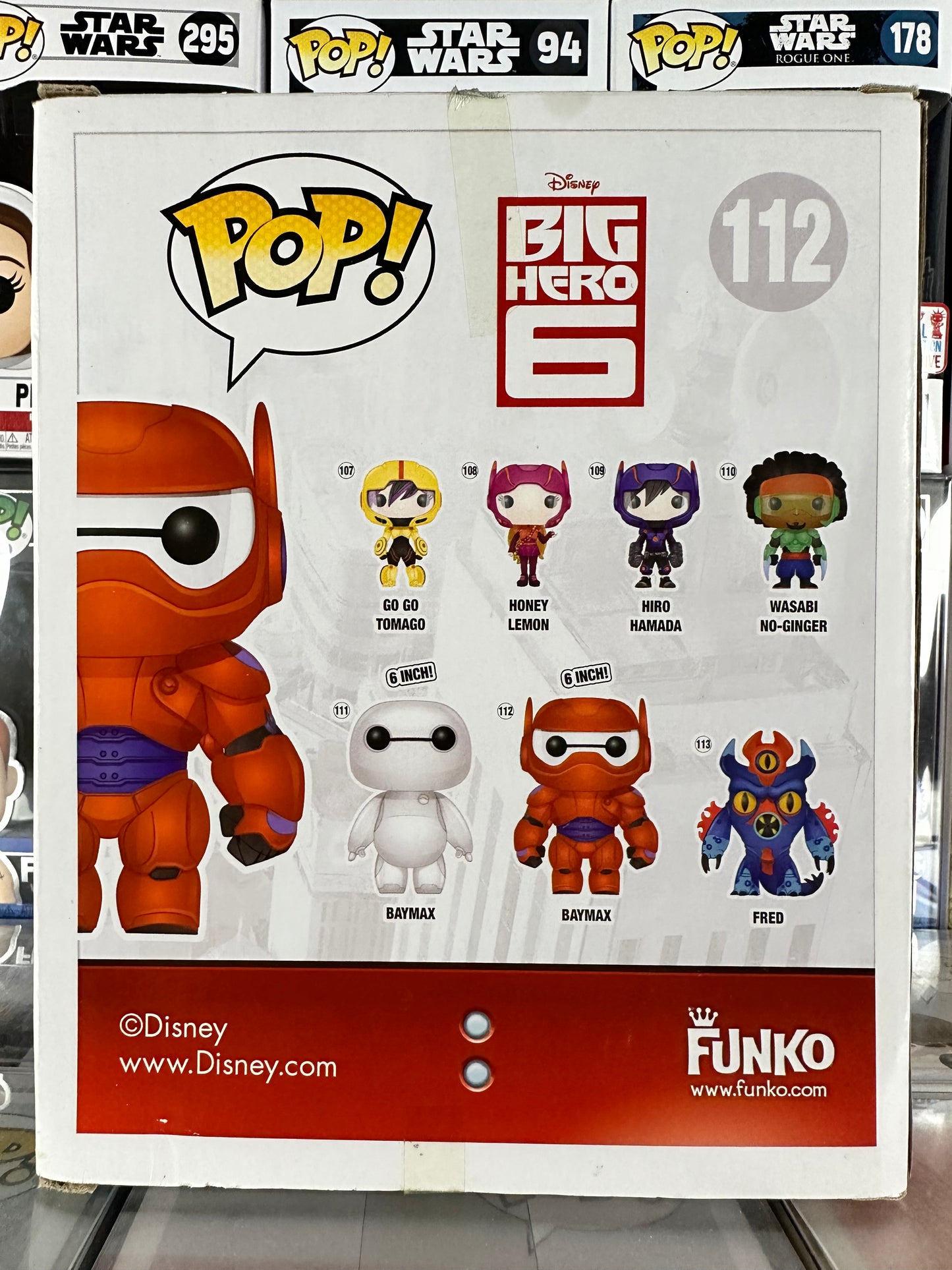 Big Hero 6 - 6" - Baymax (blindado) (112) abovedado
