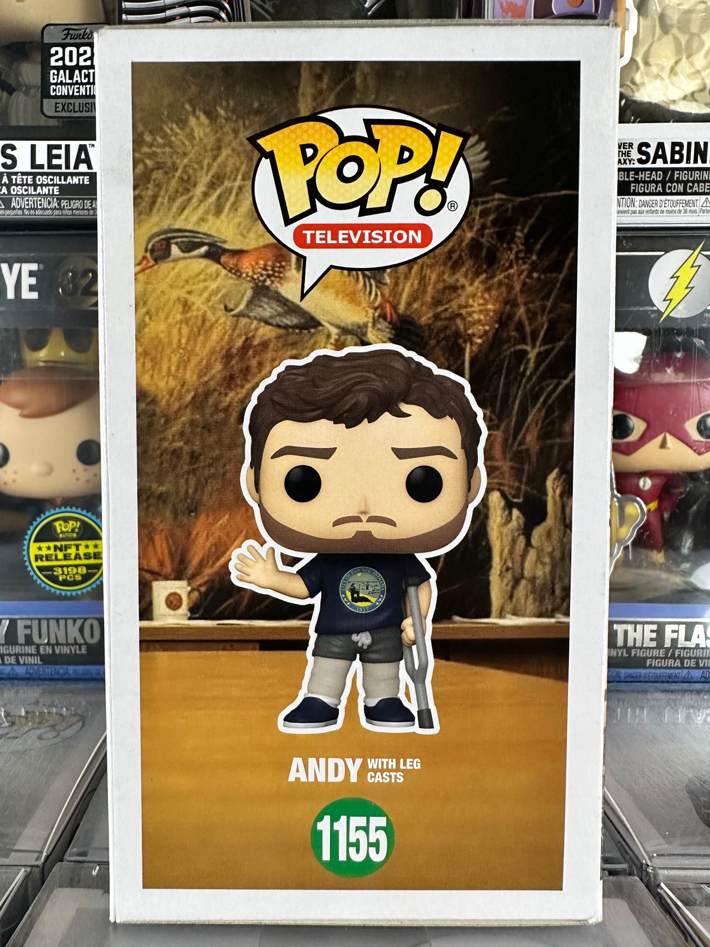 Parques y recreación - Andy (con yesos en las piernas) (1155) ¡Vamos! Exclusivo