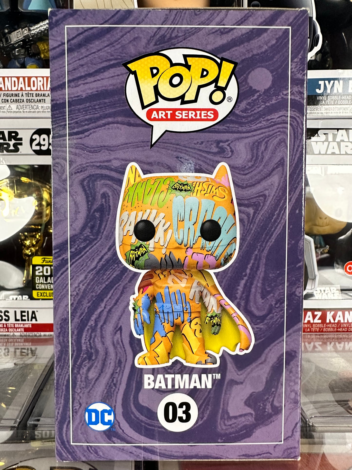 DC Batman -Batman (Orange and Yellow) (Art Series) (03) Vaulted