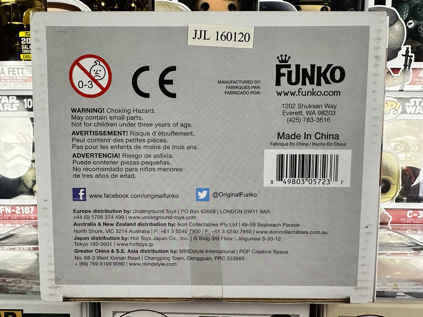 Pop Barrio Sésamo - 6" - Mr. Snuffleupagus (06) Bóveda