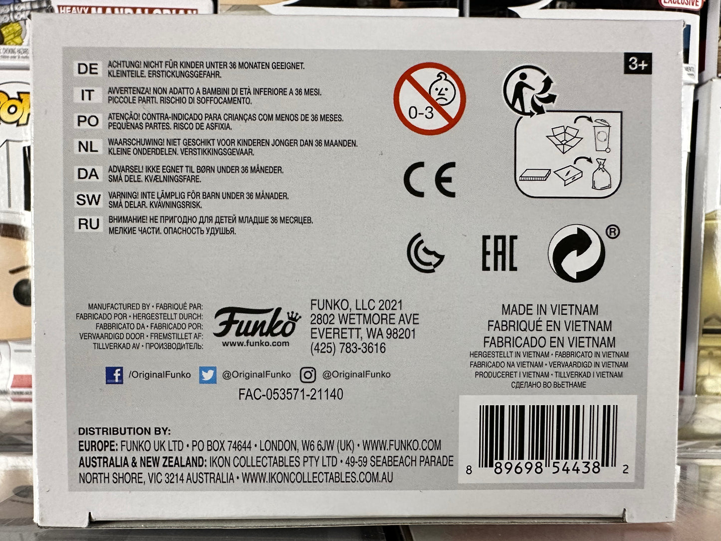 Marvel WandaVision - The Vision (Glow in the Dark) (824)