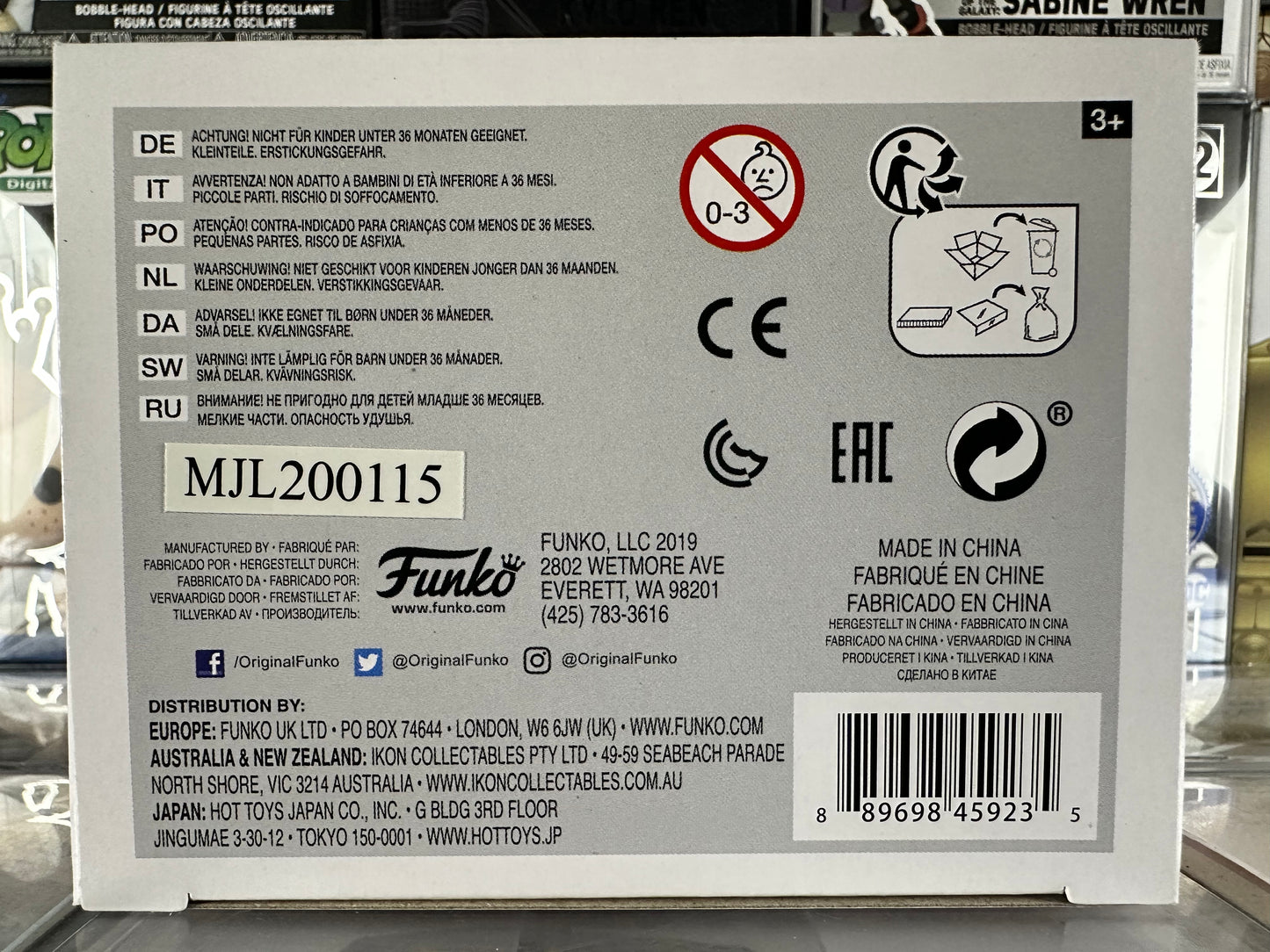 The Flintstones - The Great Gazoo (Glow in the Dark) (743) 2020 Spring Convention Exclusive Vaulted