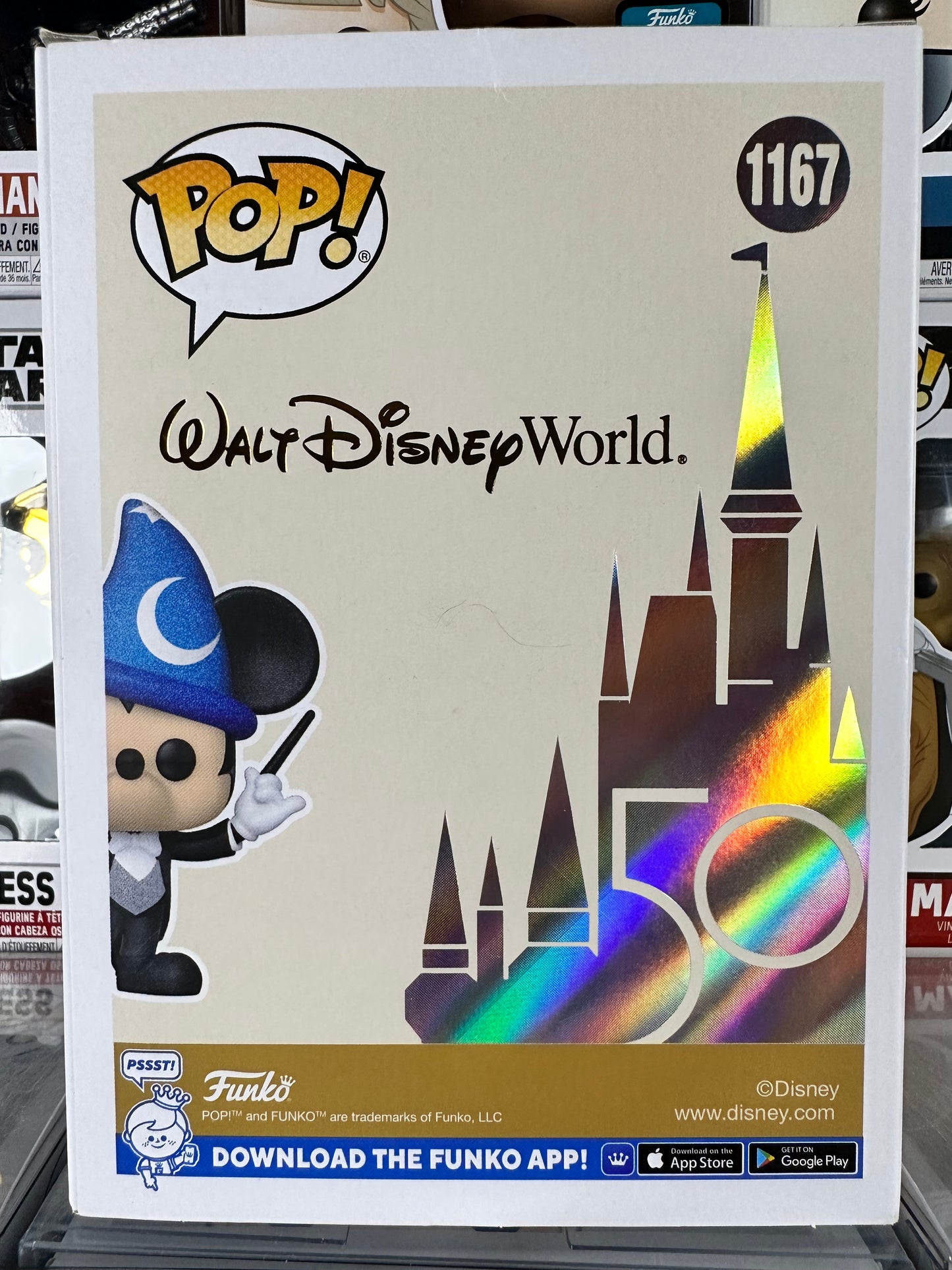 Walt Disney World 50th Anniversary - Philharmagic Mickey Mouse (Diamond) (1167)