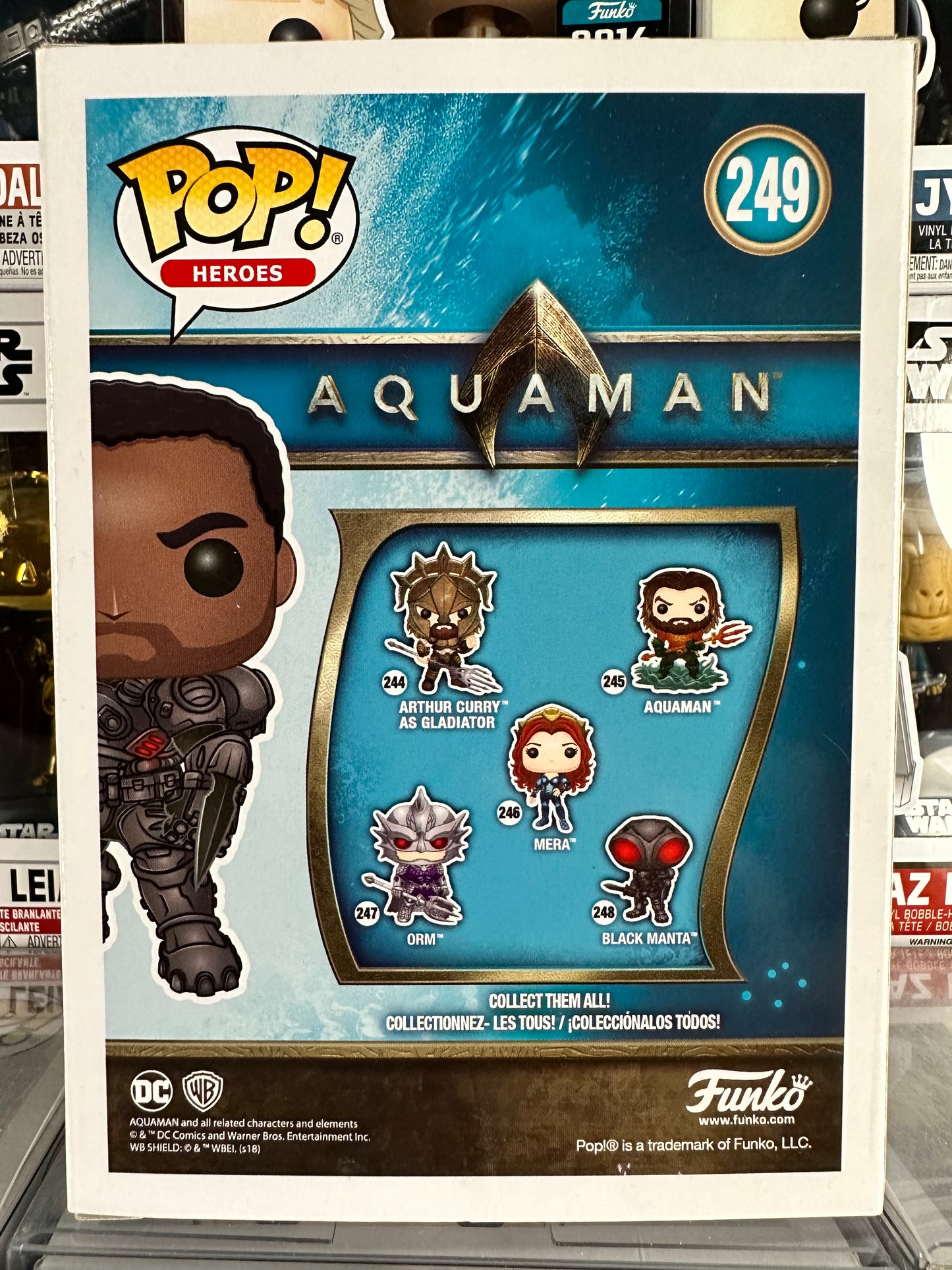 DC Aquaman - Black Manta (Unmasked) (249) Vaulted
