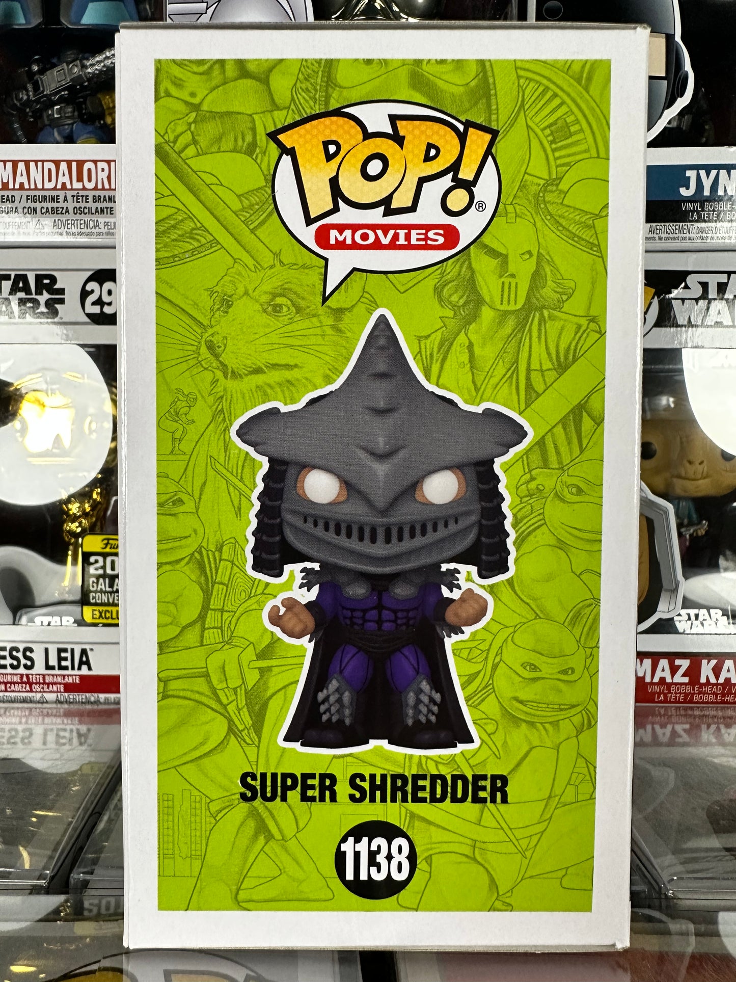 Teenage Mutant Ninja Turtles - Super Shredder (1138) SIGNED BY KEVIN NASH