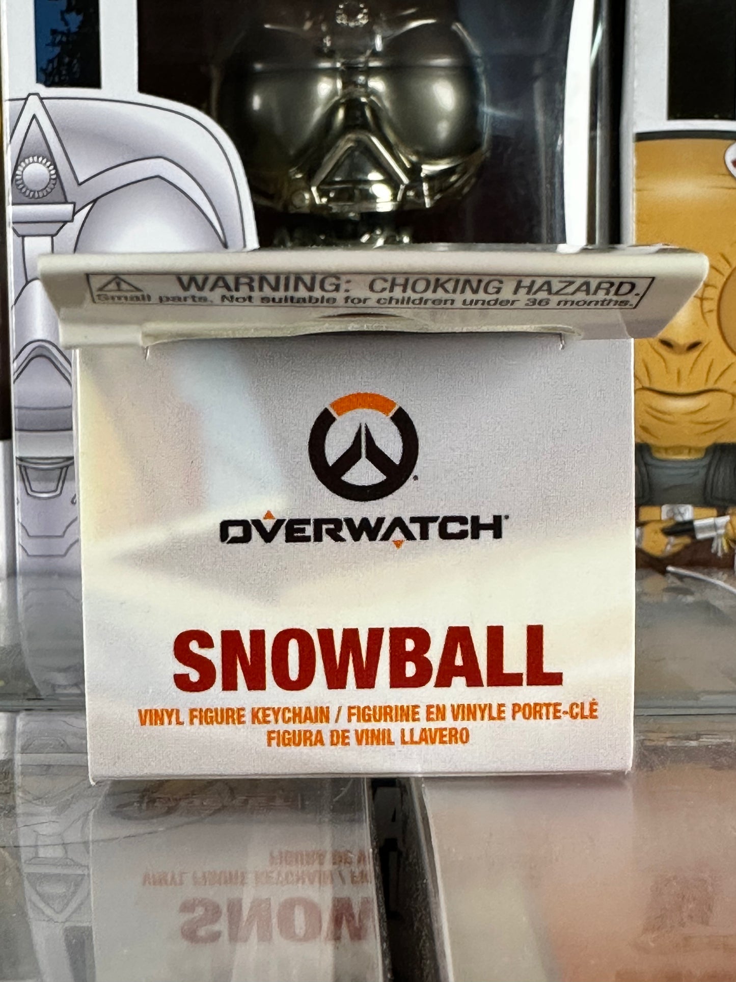 Overwatch - Snowball Pocket Pop! Keychain Vaulted