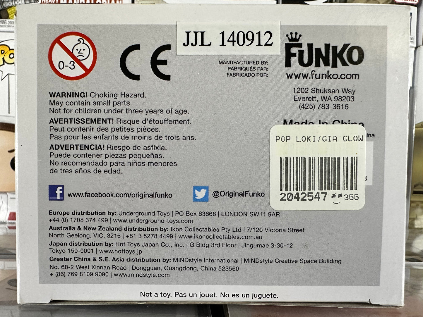 Marvel - Loki (Frost Giant) (Glow in the Dark) (36) Vaulted