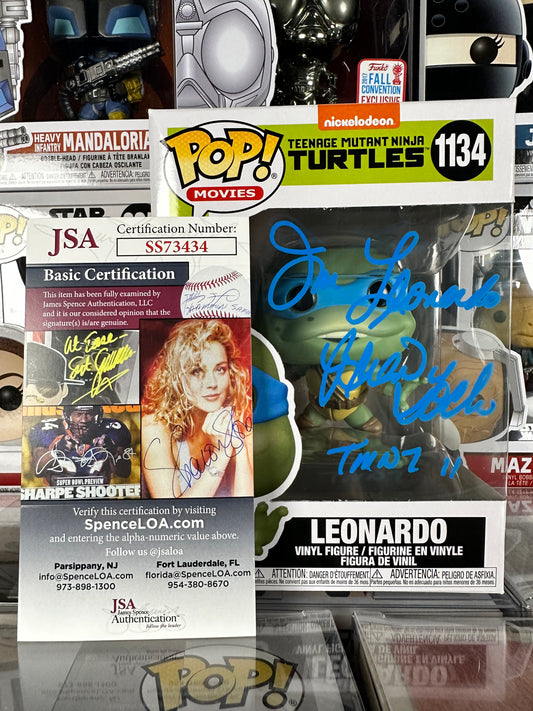 Teenage Mutant Ninja Turtles - Leonardo (1134) SIGNED BY BRIAN TOCHI