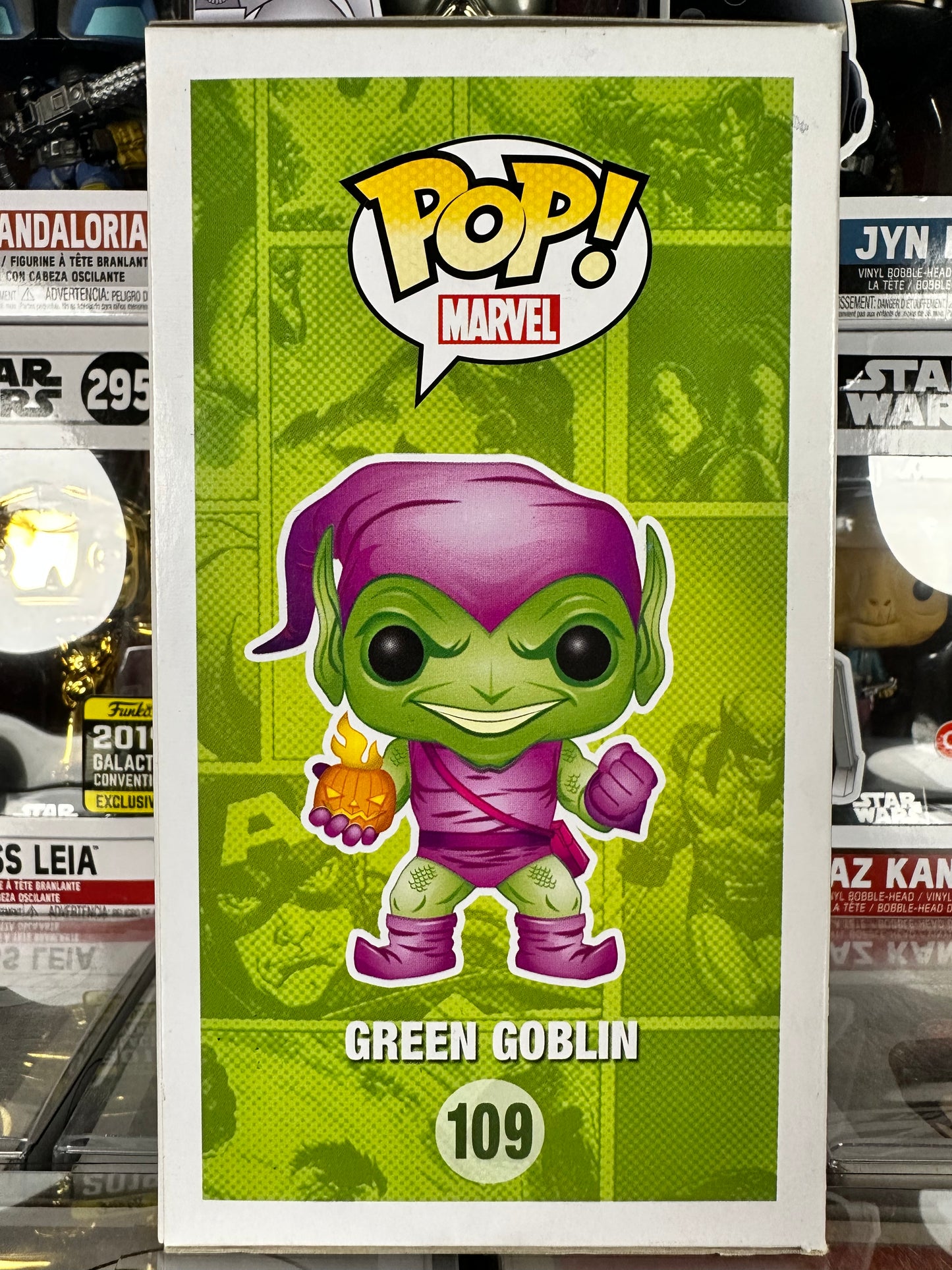 Marvel - Duende Verde (109) CHASE Metálico Bóveda