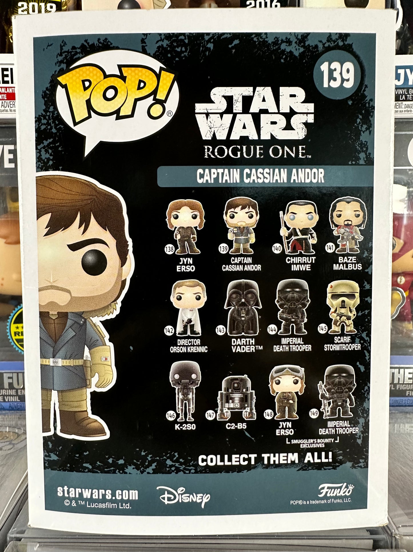 Star Wars Rogue One - Capitán Cassian Andor (139) abovedado