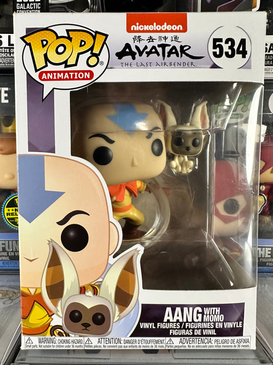 Avatar - Aang with Momo (534)