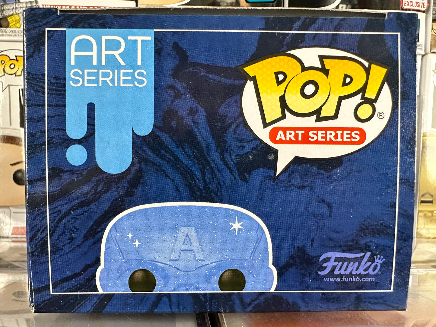 Marvel The Infinity Saga - Captain America (Blue) (Art Series) (46)