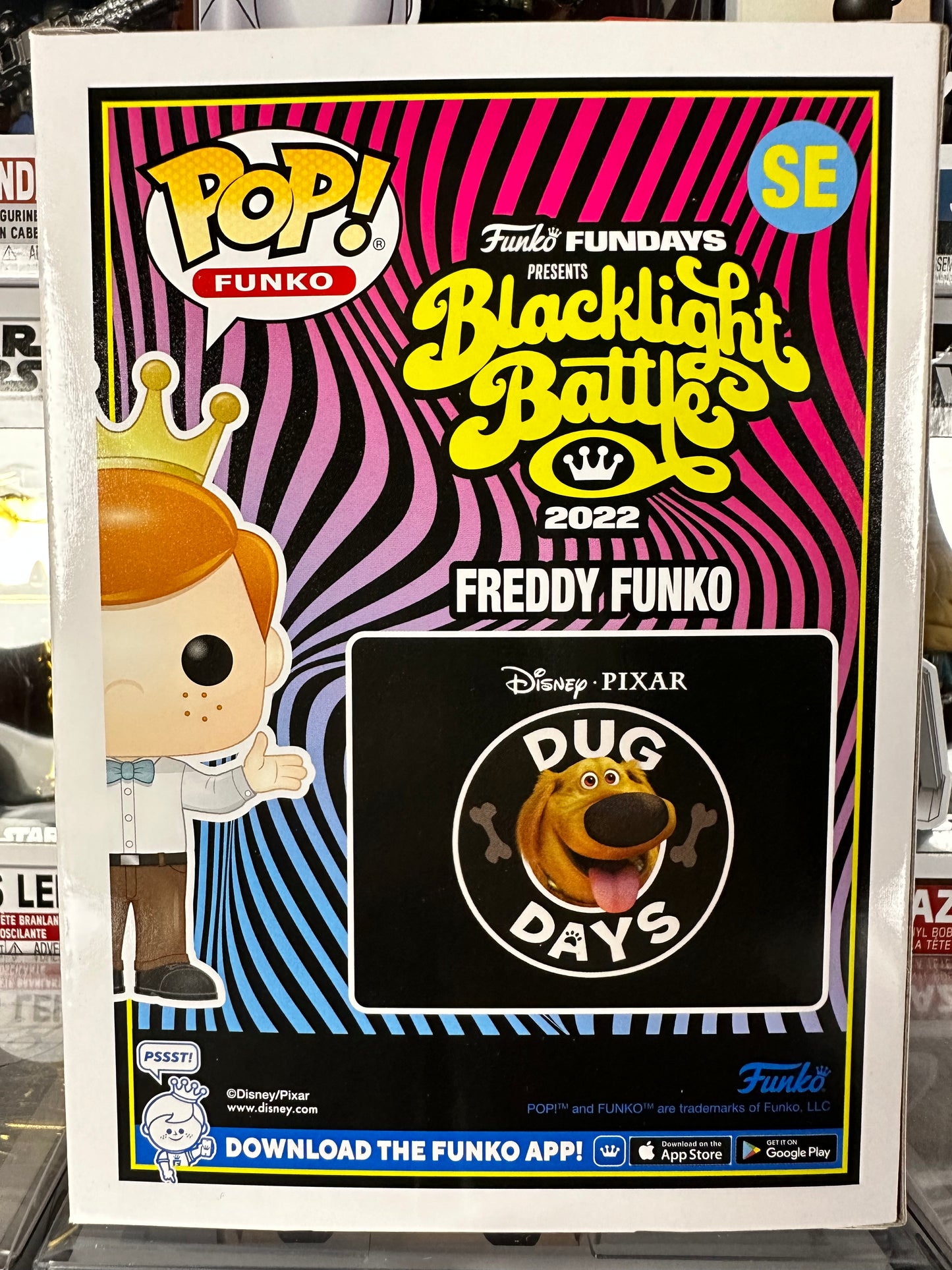 Funko Fundays Blacklight Battle 2022 - Freddy Funko as Russell (SE) 4000 PCs LIMITED EDITION